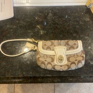 Coach wristlet